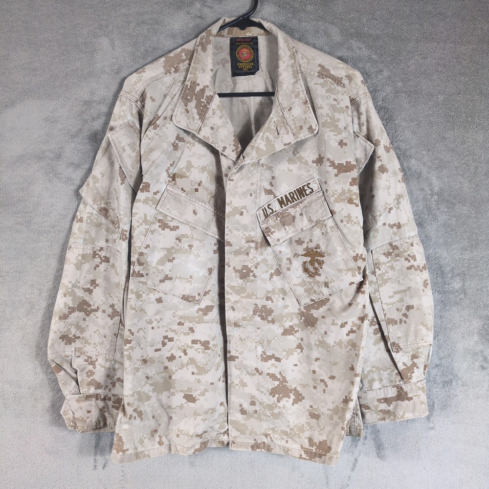 American Apparel US Marines USMC Desert Marpat Digital Camo Combat  Med-Sht